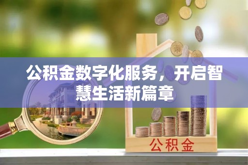 凤山公积金数字化服务，开启智慧生活新篇章