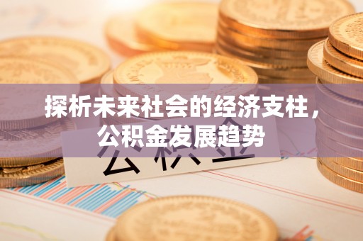 凤山探析未来社会的经济支柱，公积金发展趋势