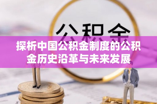 凤山探析中国公积金制度的公积金历史沿革与未来发展