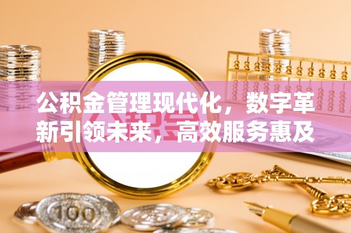 凤山公积金管理现代化，数字革新引领未来，高效服务惠及民生
