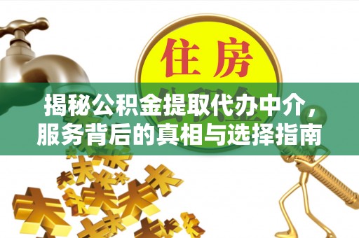凤山揭秘公积金提取代办中介，服务背后的真相与选择指南