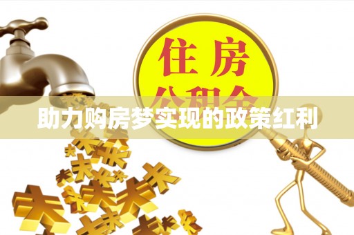 凤山助力购房梦实现的政策红利