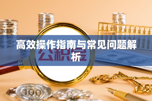 凤山高效操作指南与常见问题解析
