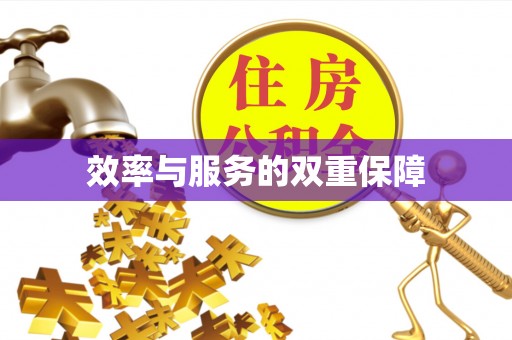 凤山效率与服务的双重保障