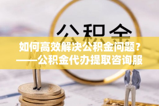 凤山如何高效解决公积金问题？——公积金代办提取咨询服务指南