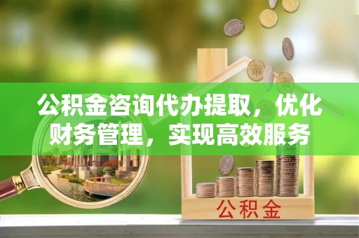 凤山公积金咨询代办提取，优化财务管理，实现高效服务