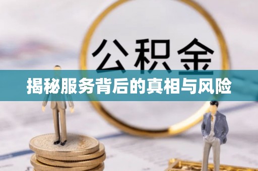 凤山揭秘服务背后的真相与风险
