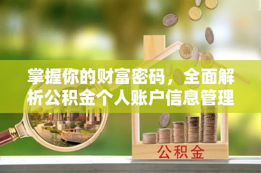 凤山掌握你的财富密码，全面解析公积金个人账户信息管理