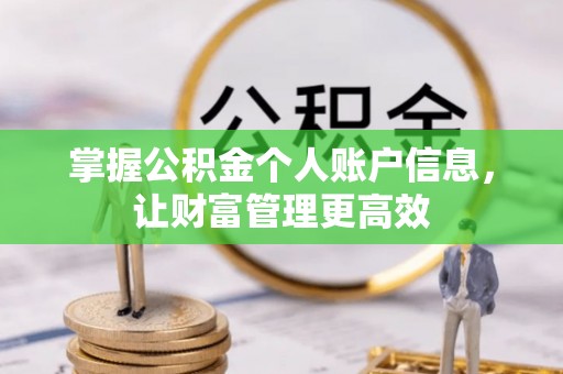 凤山掌握公积金个人账户信息，让财富管理更高效