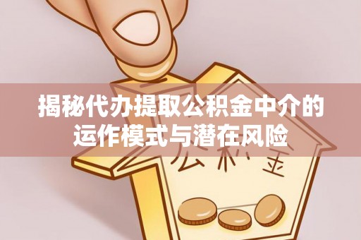 凤山揭秘代办提取公积金中介的运作模式与潜在风险