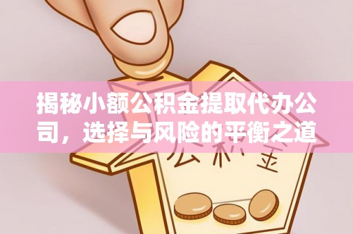 凤山揭秘小额公积金提取代办公司，选择与风险的平衡之道