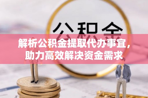 凤山解析公积金提取代办事宜，助力高效解决资金需求