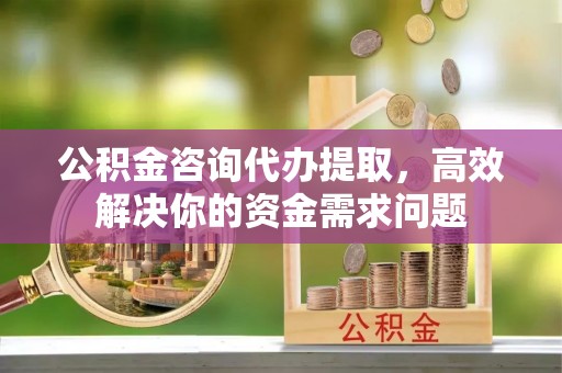凤山公积金咨询代办提取，高效解决你的资金需求问题