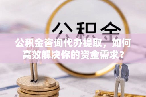 凤山公积金咨询代办提取，如何高效解决你的资金需求？