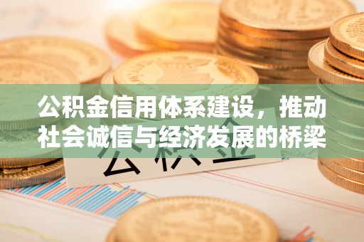 凤山公积金信用体系建设，推动社会诚信与经济发展的桥梁