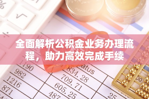 凤山全面解析公积金业务办理流程，助力高效完成手续