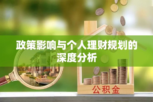 凤山政策影响与个人理财规划的深度分析