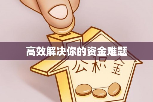 凤山高效解决你的资金难题