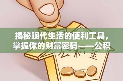 凤山揭秘现代生活的便利工具，掌握你的财富密码——公积金查询方式